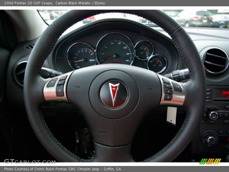 Carbon Black Metallic / Ebony 2009 Pontiac G6 GXP Coupe
