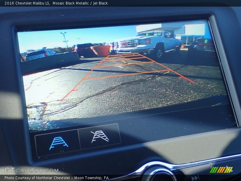 Mosaic Black Metallic / Jet Black 2016 Chevrolet Malibu LS