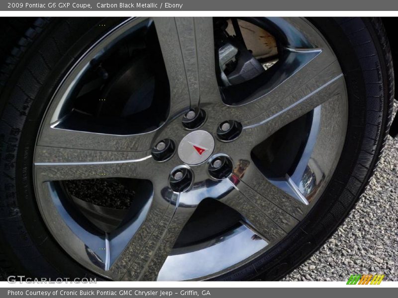 Carbon Black Metallic / Ebony 2009 Pontiac G6 GXP Coupe