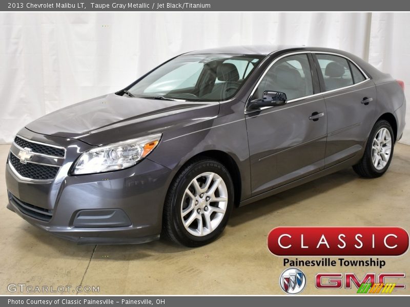 Taupe Gray Metallic / Jet Black/Titanium 2013 Chevrolet Malibu LT