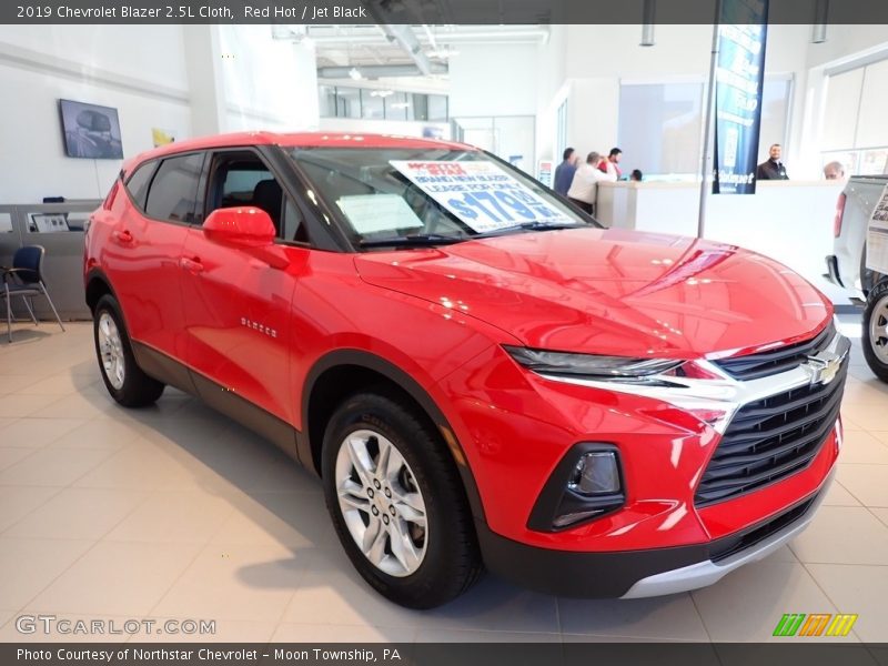 Red Hot / Jet Black 2019 Chevrolet Blazer 2.5L Cloth