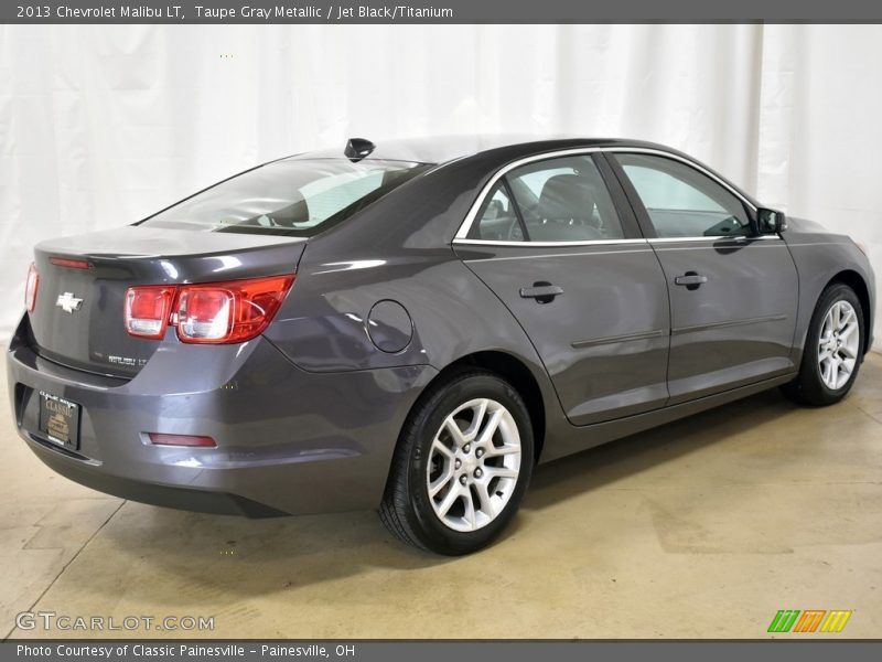 Taupe Gray Metallic / Jet Black/Titanium 2013 Chevrolet Malibu LT