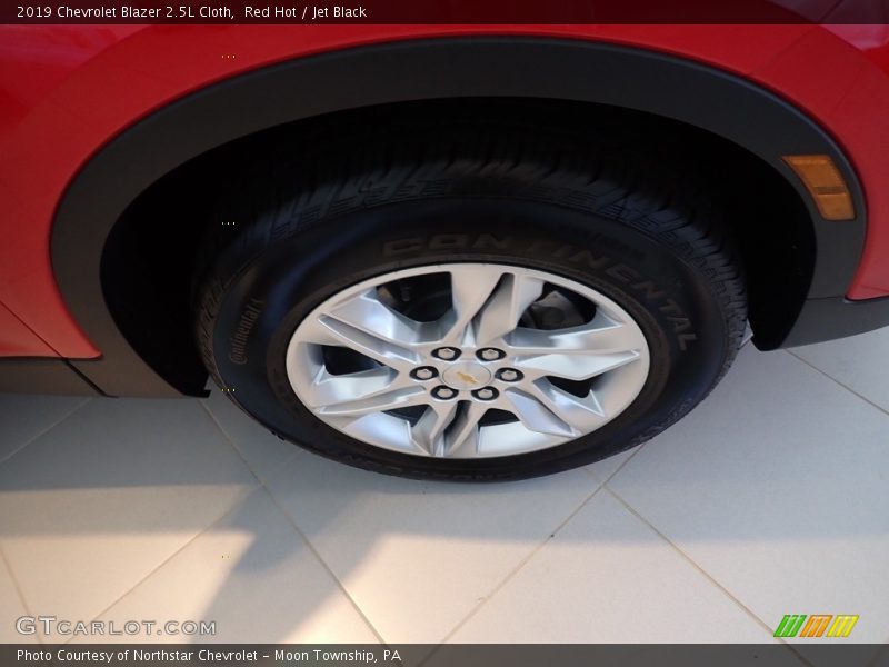 Red Hot / Jet Black 2019 Chevrolet Blazer 2.5L Cloth