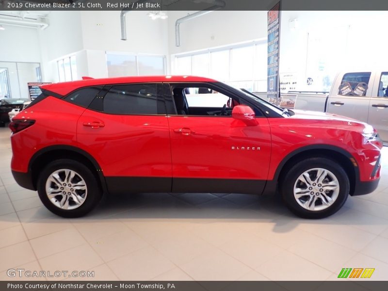 Red Hot / Jet Black 2019 Chevrolet Blazer 2.5L Cloth