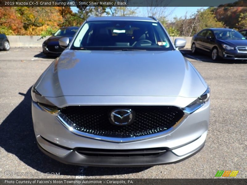 Sonic Silver Metallic / Black 2019 Mazda CX-5 Grand Touring AWD