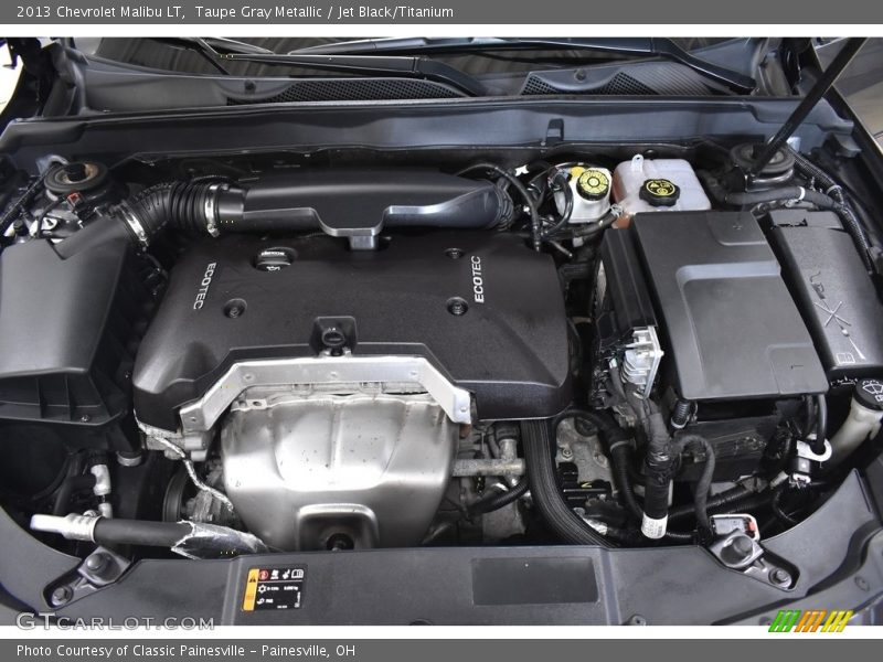 Taupe Gray Metallic / Jet Black/Titanium 2013 Chevrolet Malibu LT