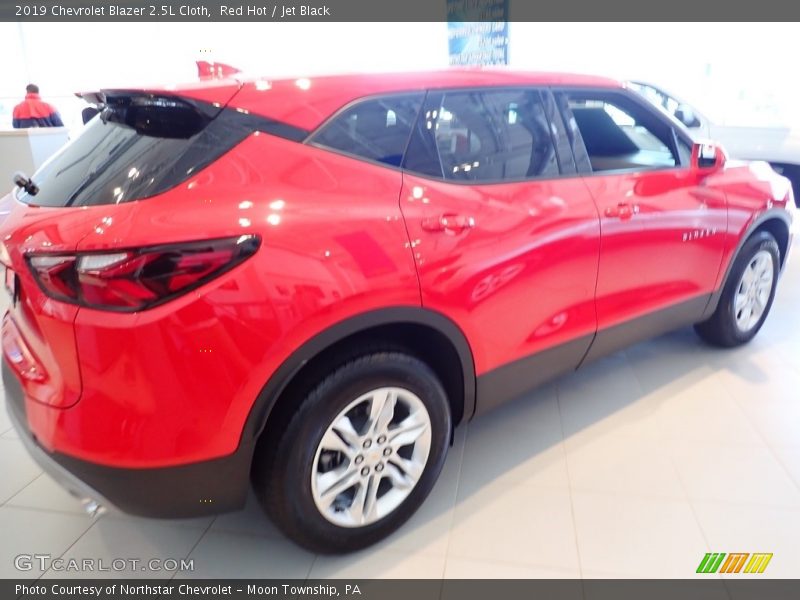 Red Hot / Jet Black 2019 Chevrolet Blazer 2.5L Cloth