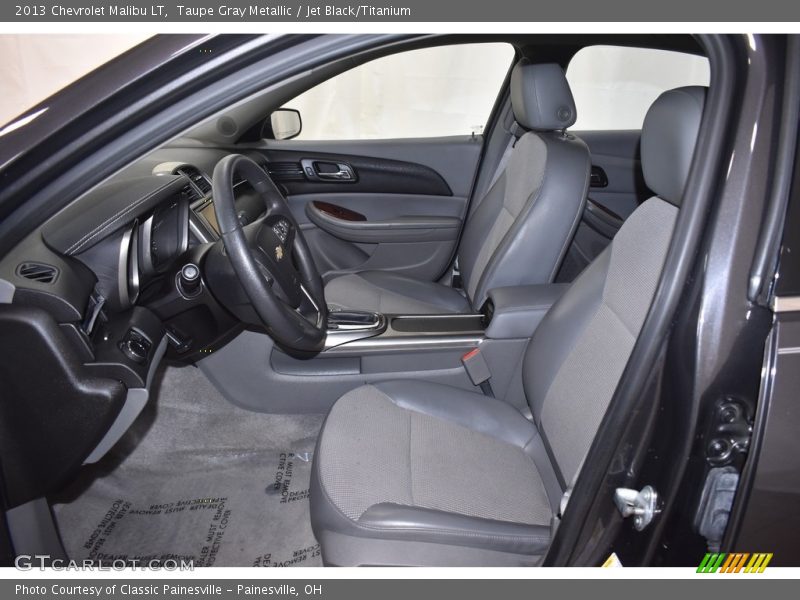 Taupe Gray Metallic / Jet Black/Titanium 2013 Chevrolet Malibu LT