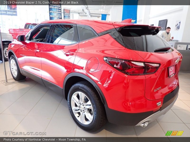 Red Hot / Jet Black 2019 Chevrolet Blazer 2.5L Cloth