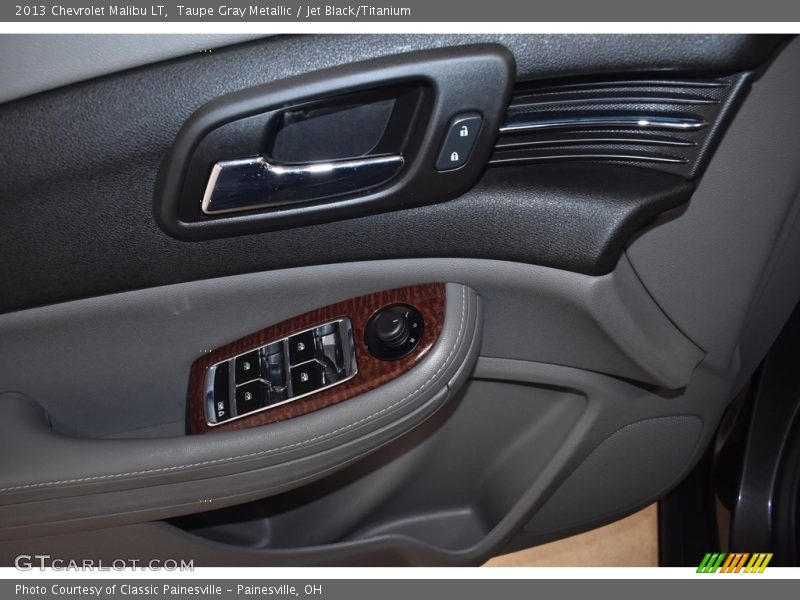 Taupe Gray Metallic / Jet Black/Titanium 2013 Chevrolet Malibu LT