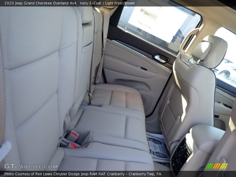 Ivory 3-Coat / Light Frost/Brown 2020 Jeep Grand Cherokee Overland 4x4