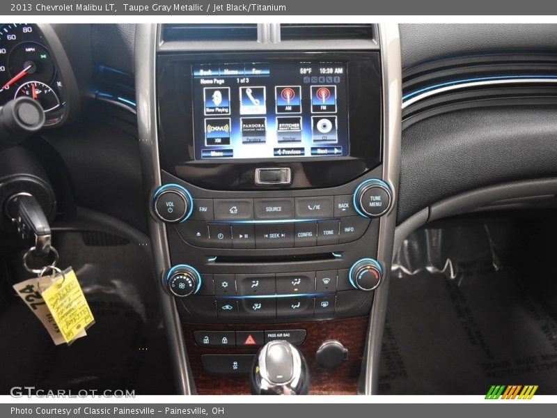 Taupe Gray Metallic / Jet Black/Titanium 2013 Chevrolet Malibu LT
