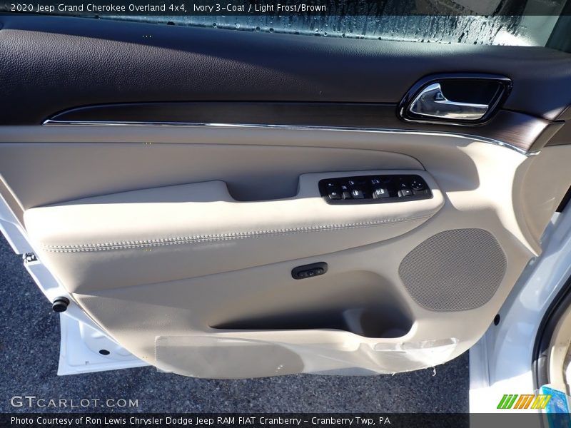 Ivory 3-Coat / Light Frost/Brown 2020 Jeep Grand Cherokee Overland 4x4