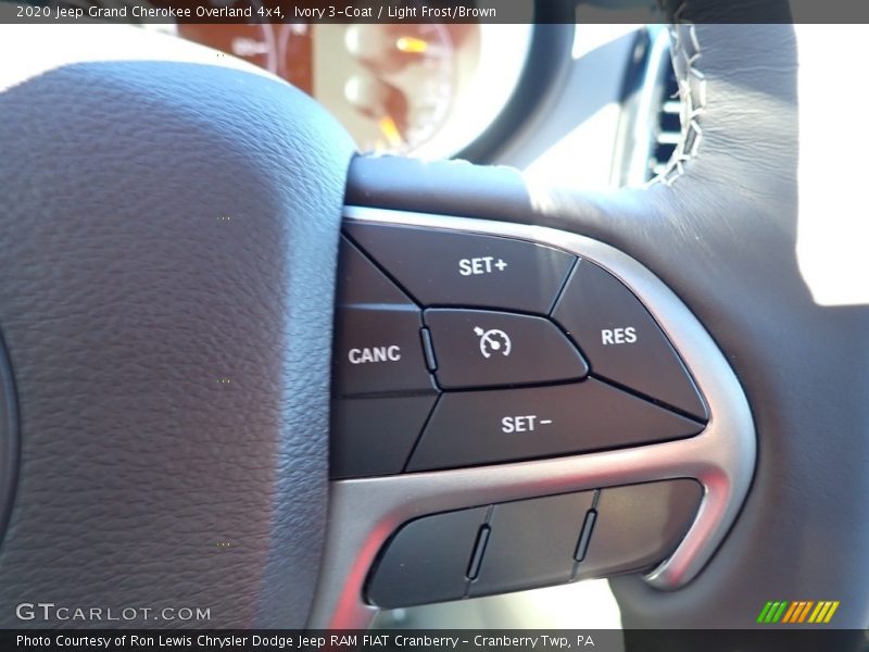 Ivory 3-Coat / Light Frost/Brown 2020 Jeep Grand Cherokee Overland 4x4