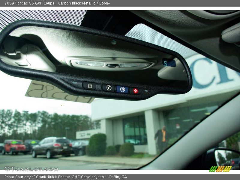 Carbon Black Metallic / Ebony 2009 Pontiac G6 GXP Coupe