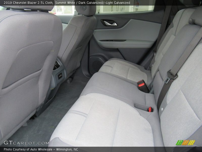 Summit White / Dark Galvanized/­Light Galvanized 2019 Chevrolet Blazer 2.5L Cloth