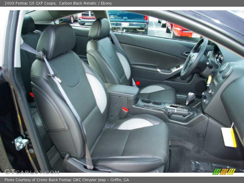 Carbon Black Metallic / Ebony 2009 Pontiac G6 GXP Coupe