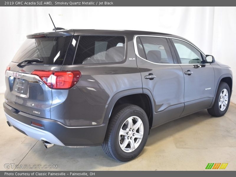 Smokey Quartz Metallic / Jet Black 2019 GMC Acadia SLE AWD