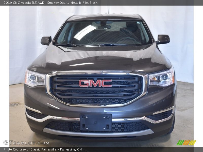 Smokey Quartz Metallic / Jet Black 2019 GMC Acadia SLE AWD