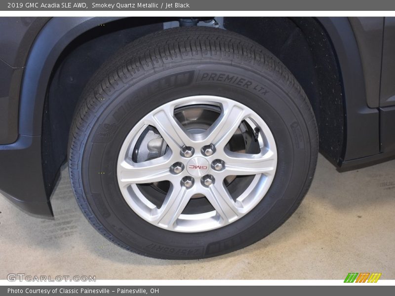 Smokey Quartz Metallic / Jet Black 2019 GMC Acadia SLE AWD