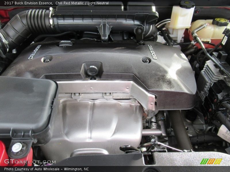 Chili Red Metallic / Light Neutral 2017 Buick Envision Essence