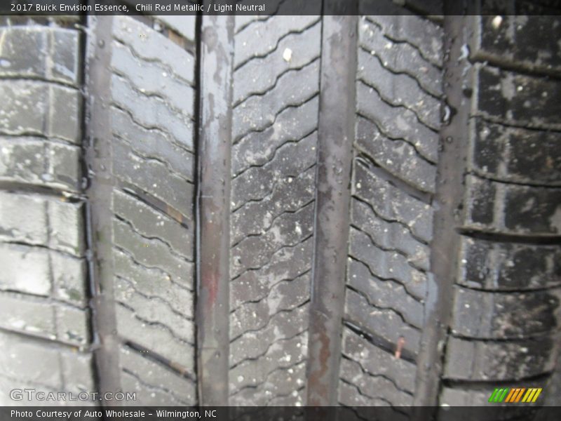 Chili Red Metallic / Light Neutral 2017 Buick Envision Essence