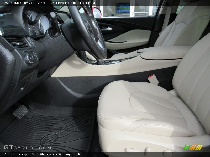 Chili Red Metallic / Light Neutral 2017 Buick Envision Essence