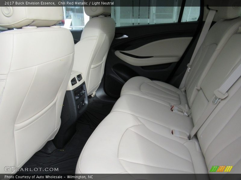 Chili Red Metallic / Light Neutral 2017 Buick Envision Essence