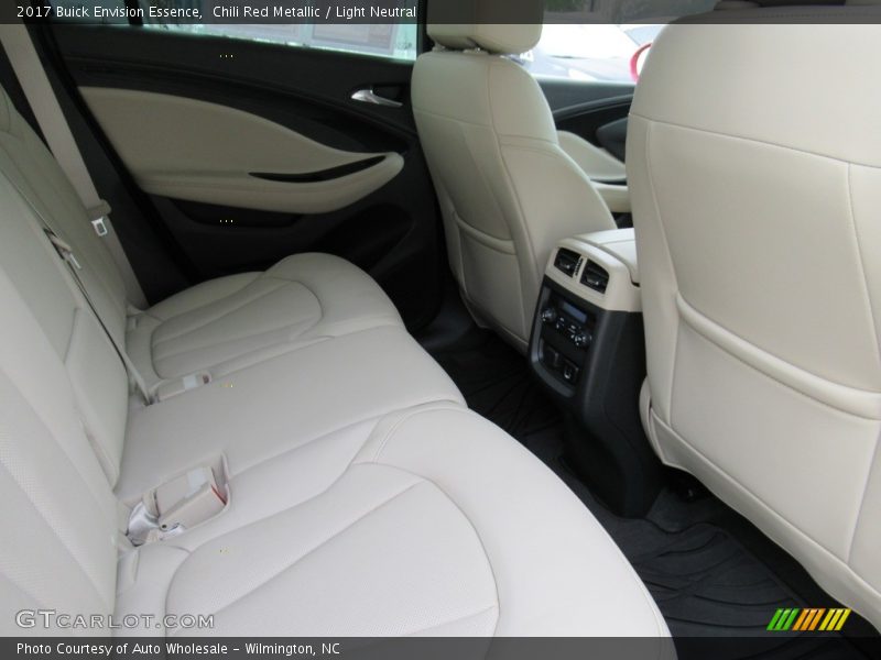Chili Red Metallic / Light Neutral 2017 Buick Envision Essence