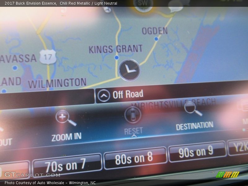 Chili Red Metallic / Light Neutral 2017 Buick Envision Essence