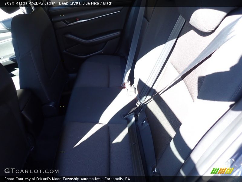 Deep Crystal Blue Mica / Black 2020 Mazda MAZDA3 Sedan