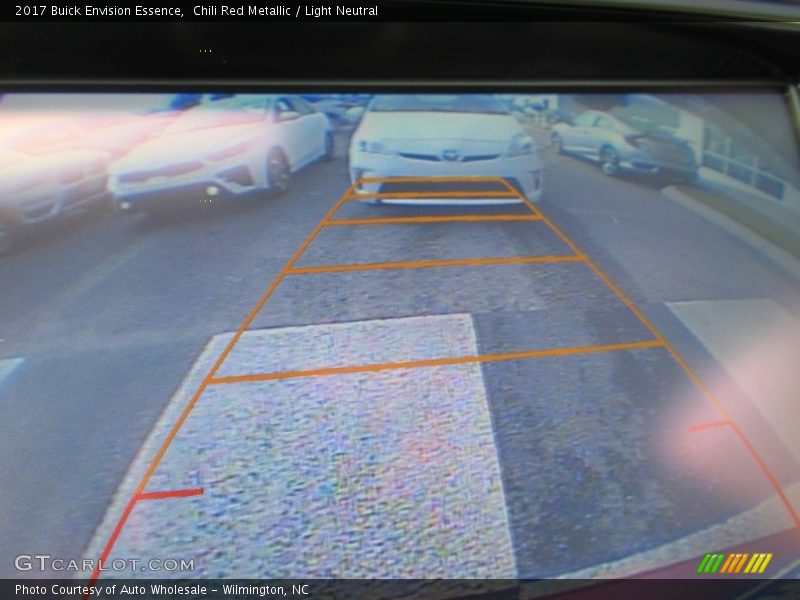Chili Red Metallic / Light Neutral 2017 Buick Envision Essence