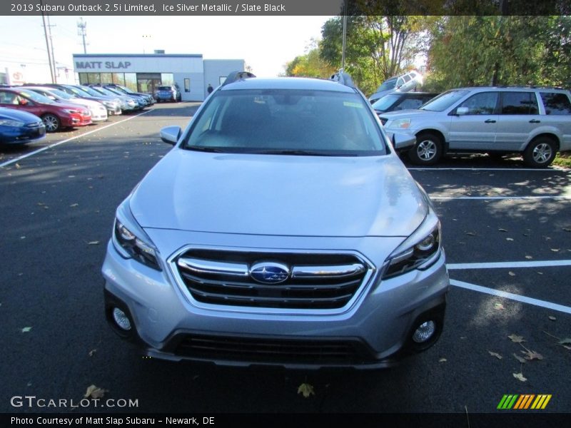 Ice Silver Metallic / Slate Black 2019 Subaru Outback 2.5i Limited