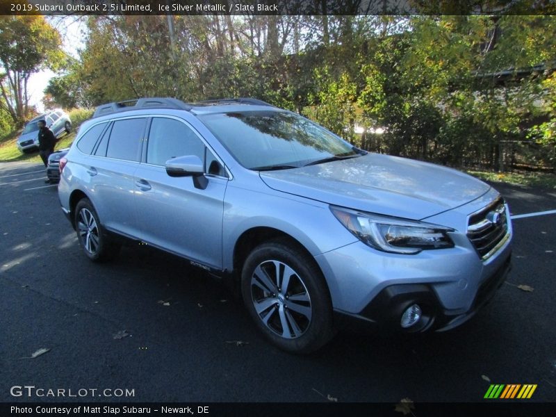 Ice Silver Metallic / Slate Black 2019 Subaru Outback 2.5i Limited