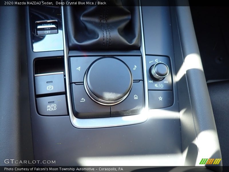Deep Crystal Blue Mica / Black 2020 Mazda MAZDA3 Sedan