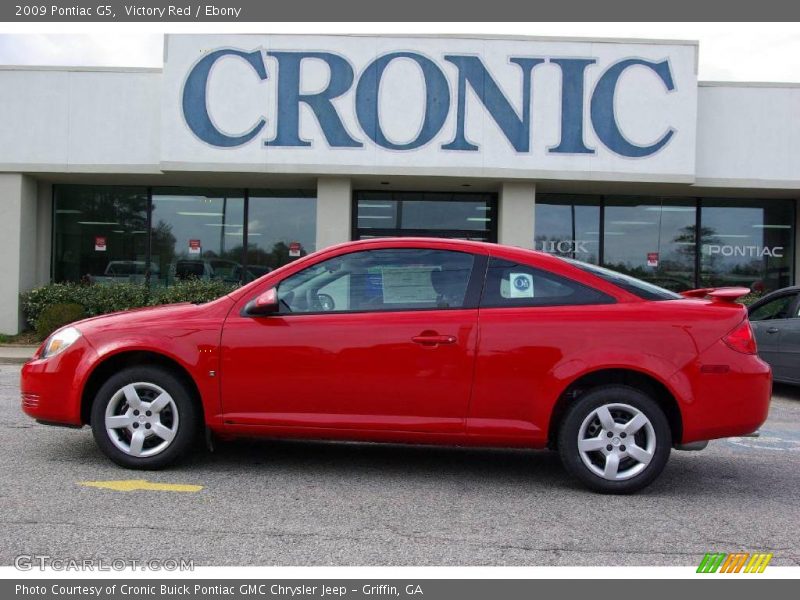 Victory Red / Ebony 2009 Pontiac G5