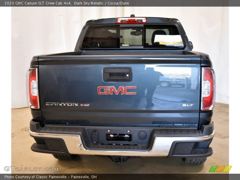 Dark Sky Metallic / Cocoa/Dune 2020 GMC Canyon SLT Crew Cab 4x4