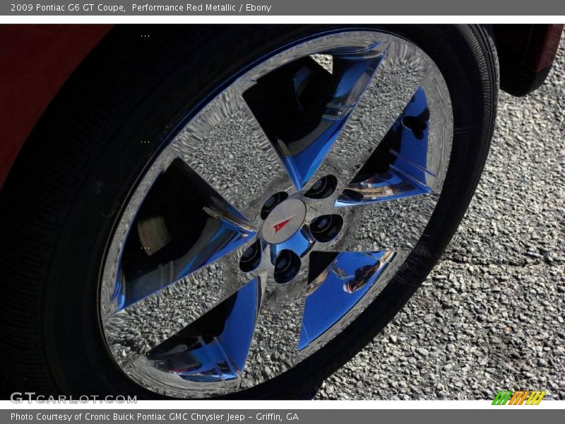 Performance Red Metallic / Ebony 2009 Pontiac G6 GT Coupe