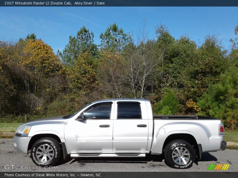 Alloy Silver / Slate 2007 Mitsubishi Raider LS Double Cab