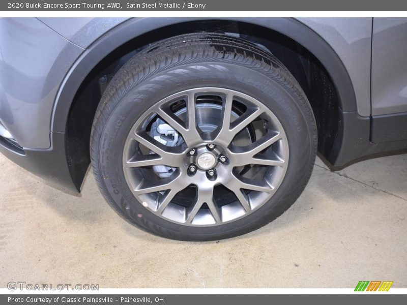 Satin Steel Metallic / Ebony 2020 Buick Encore Sport Touring AWD