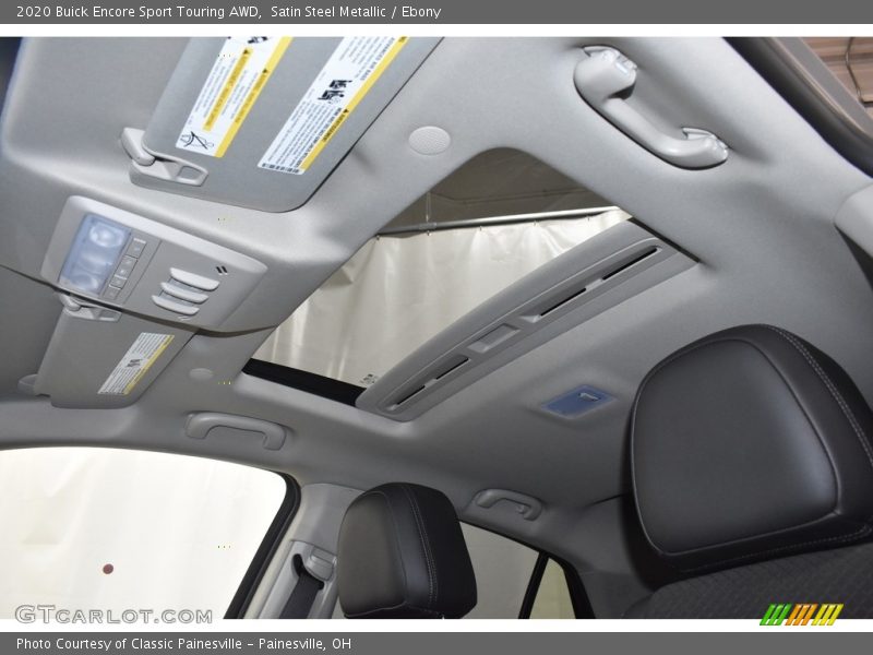 Satin Steel Metallic / Ebony 2020 Buick Encore Sport Touring AWD