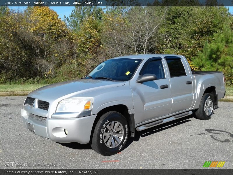 Alloy Silver / Slate 2007 Mitsubishi Raider LS Double Cab