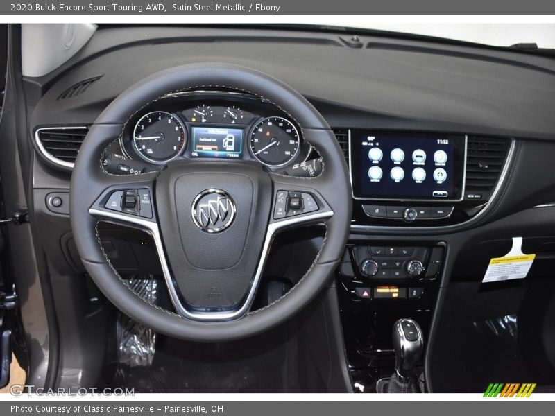 Satin Steel Metallic / Ebony 2020 Buick Encore Sport Touring AWD