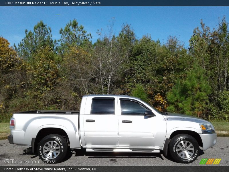 Alloy Silver / Slate 2007 Mitsubishi Raider LS Double Cab