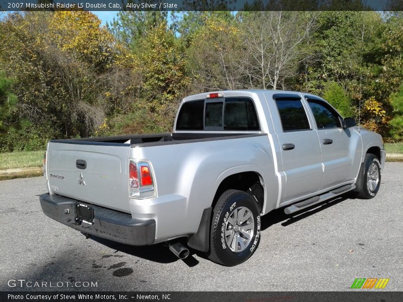 Alloy Silver / Slate 2007 Mitsubishi Raider LS Double Cab