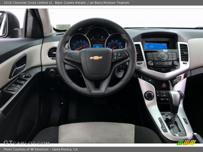 Black Granite Metallic / Jet Black/Medium Titanium 2016 Chevrolet Cruze Limited LS