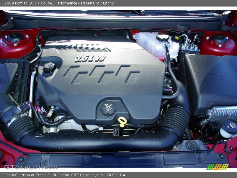 Performance Red Metallic / Ebony 2009 Pontiac G6 GT Coupe