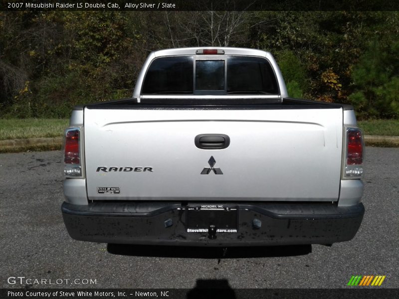Alloy Silver / Slate 2007 Mitsubishi Raider LS Double Cab