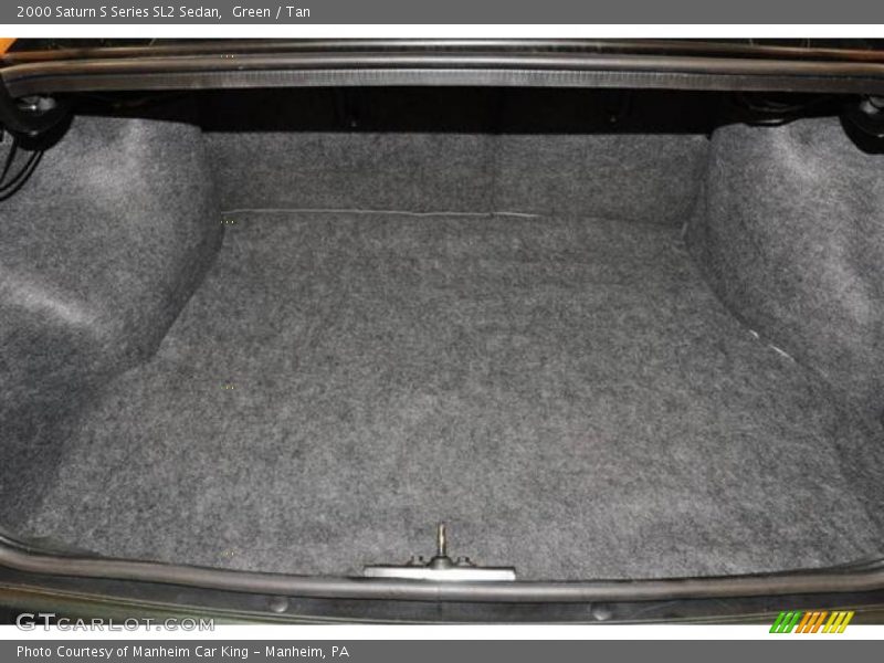 Green / Tan 2000 Saturn S Series SL2 Sedan
