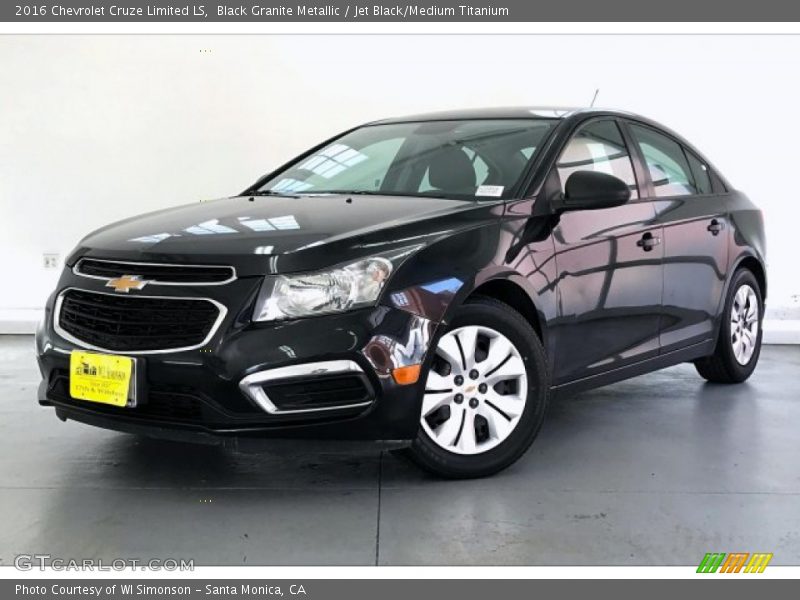 Black Granite Metallic / Jet Black/Medium Titanium 2016 Chevrolet Cruze Limited LS